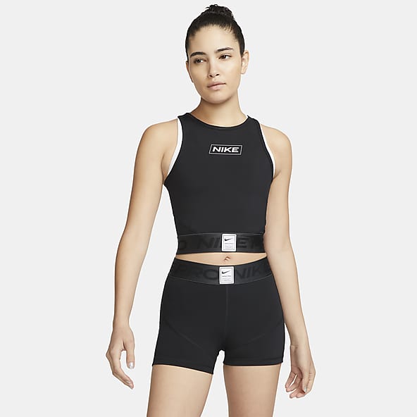 Nike women's pro deluxe crop top shop